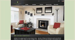 Desktop Screenshot of decoflame.ca