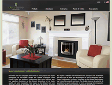 Tablet Screenshot of decoflame.ca